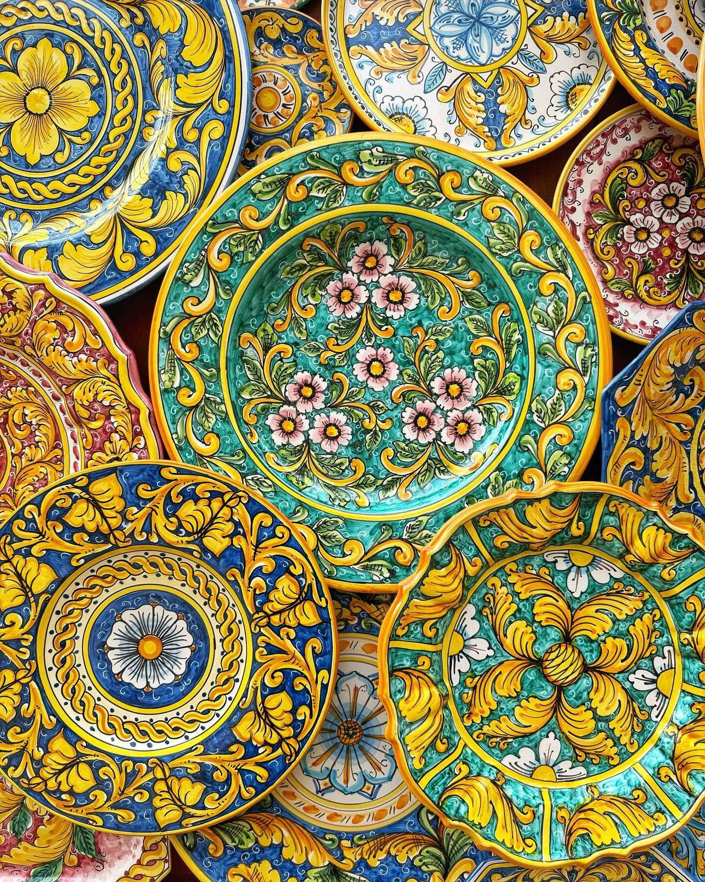 Sicilian maiolica, Caltagirone